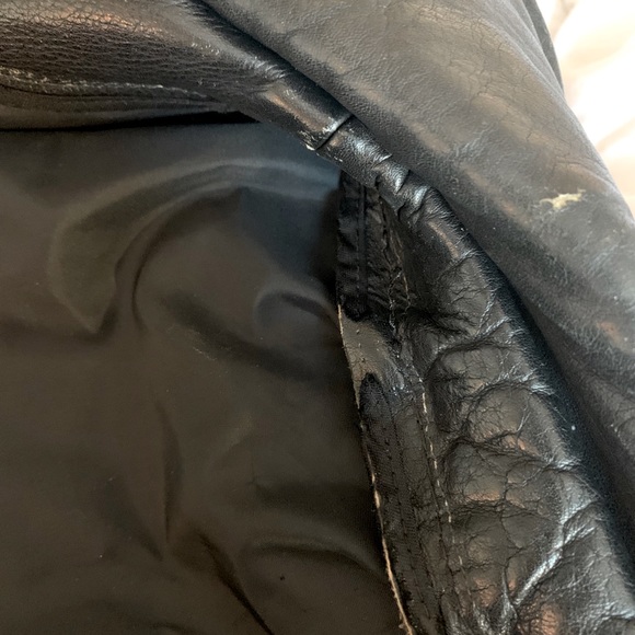 USA made Vintage Leather Motorcycle Jacket - Picture 7 of 8